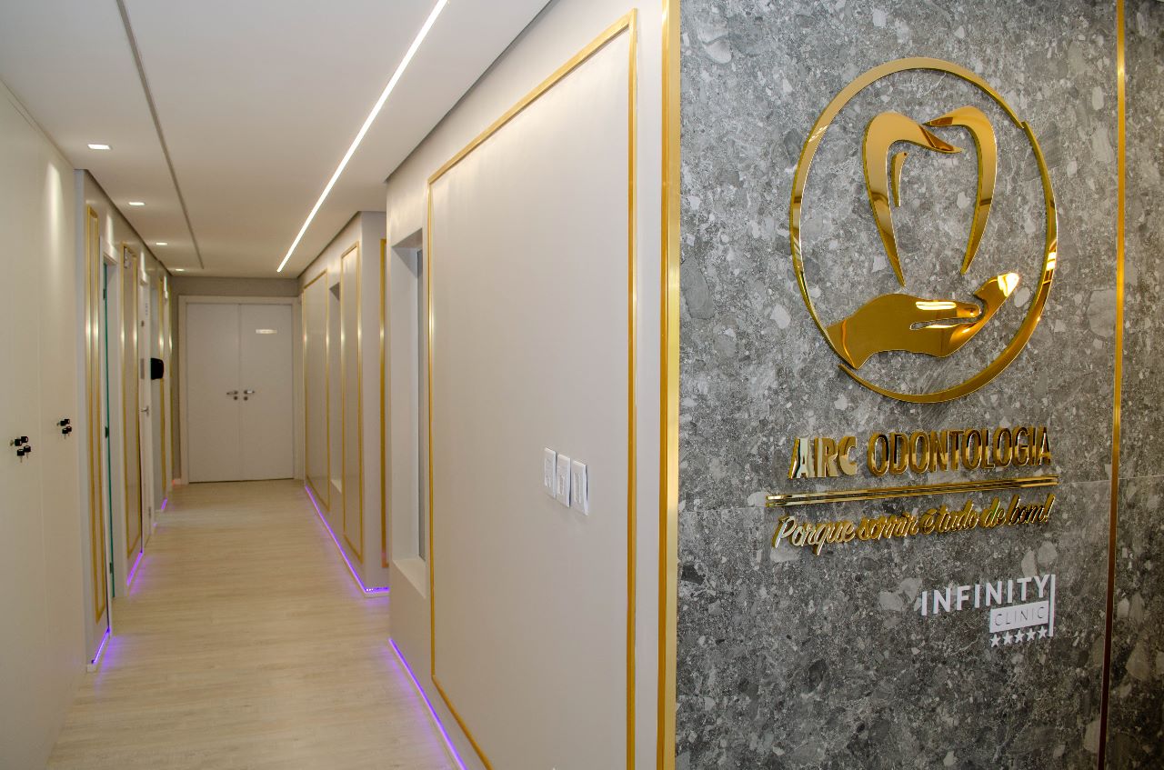 Imagem do interior da clínica